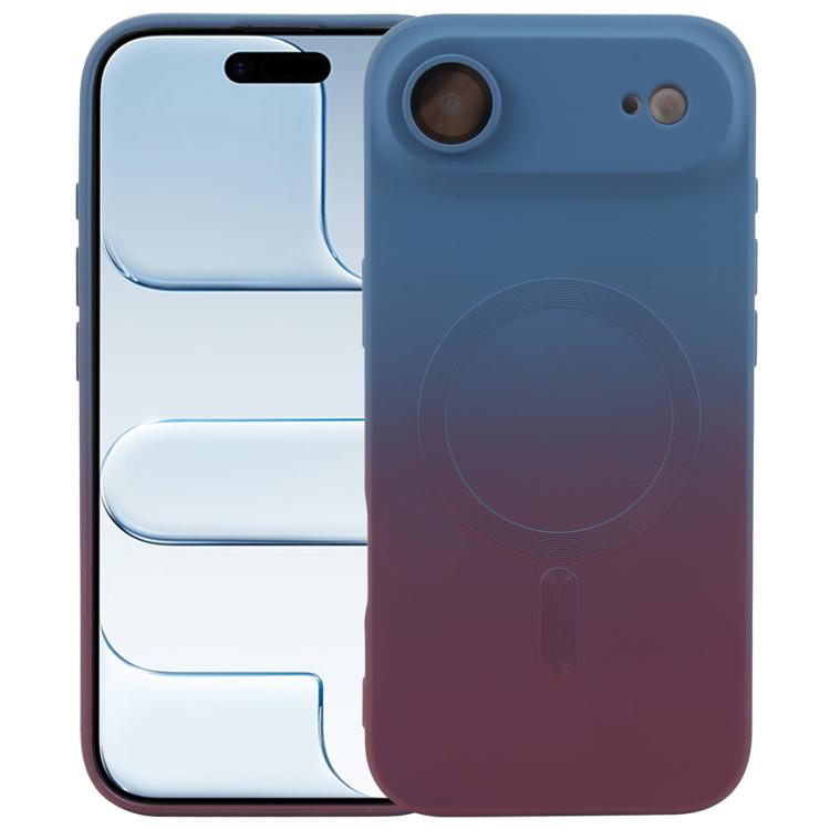 Liquid TPU Silicone Gradient MagSafe Phone Case