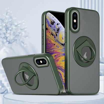 Rotating Ring Magnetic Holder Phone Case