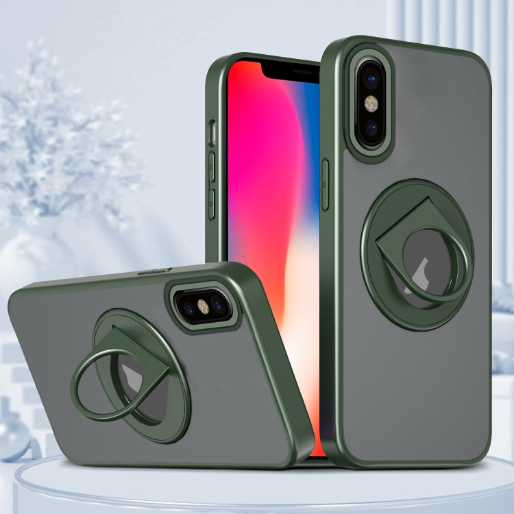 Rotating Ring Magnetic Holder Phone Case