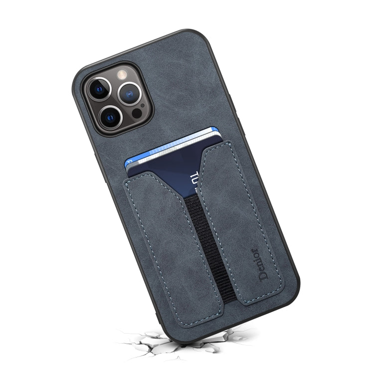Denior DV Elastic Card Slot PU Back Cover Phone Case
