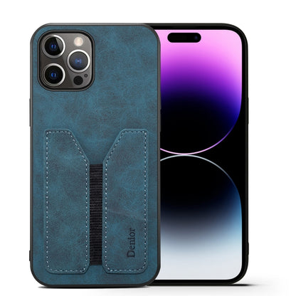 Denior DV Elastic Card Slot PU Back Cover Phone Case