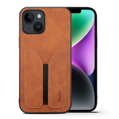 Denior DV Elastic Card Slot PU Back Cover Phone Case