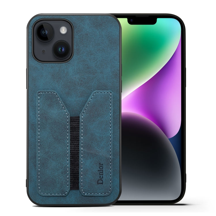 Denior DV Elastic Card Slot PU Back Cover Phone Case