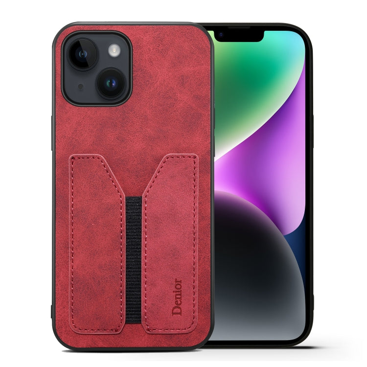 Denior DV Elastic Card Slot PU Back Cover Phone Case