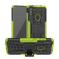 Tire Texture Shockproof TPU+PC Protective Case with Holder, For Samsung Galaxy A11（US Version）