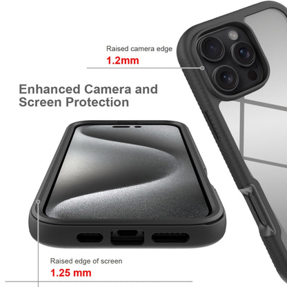 Starry Sky Solid Color Shockproof TPU Clear PC Phone Case