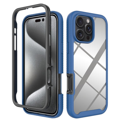 Starry Sky Solid Color Shockproof TPU Clear PC Phone Case