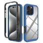 Starry Sky Solid Color Shockproof TPU Clear PC Phone Case