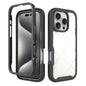 Starry Sky Solid Color Shockproof TPU Clear PC Phone Case