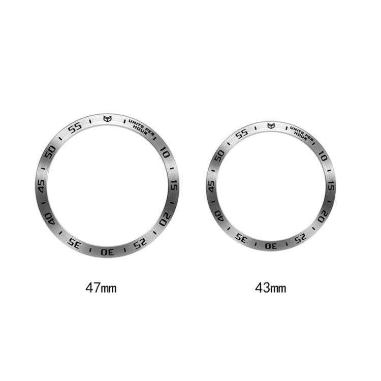 A Style Smart Watch Steel Ring Protective Frame