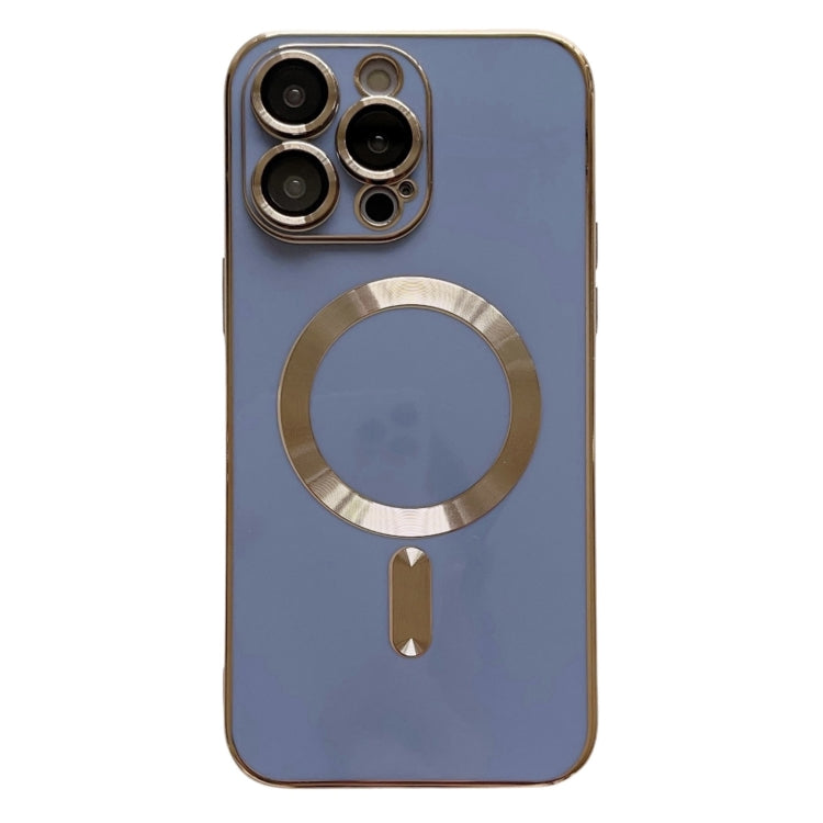 Magsafe Plating TPU Phone Case with Lens Film