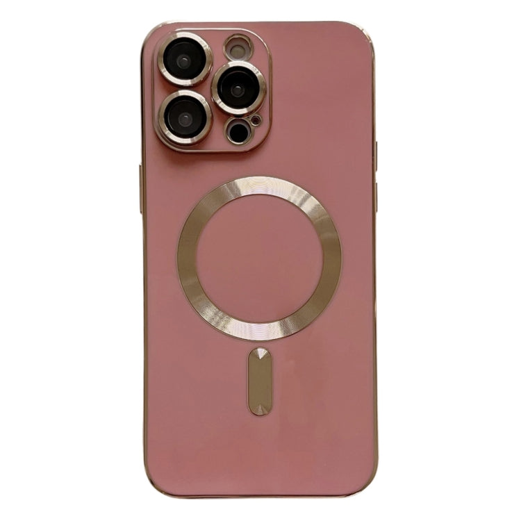 Magsafe Plating TPU Phone Case with Lens Film