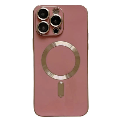 Magsafe Plating TPU Phone Case with Lens Film