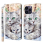 3D Painted Leather Phone Case