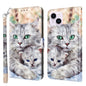 3D Painted Leather Phone Case