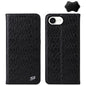 Fierre Shann Crocodile Texture Magnetic Genuine Leather Phone Case