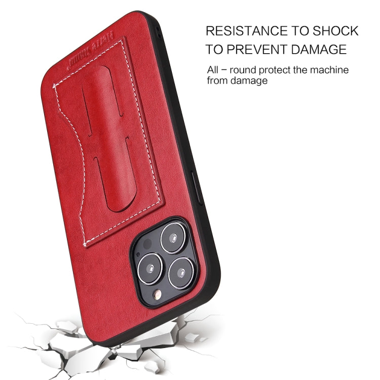 Fierre Shann Holder Back Cover PU Phone Case