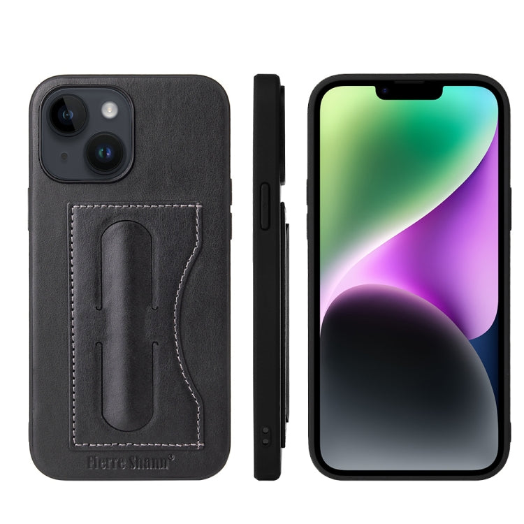 Fierre Shann Holder Back Cover PU Phone Case
