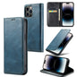 Fierre Shann Vintage Bark Texture Wallet Leather Phone Case