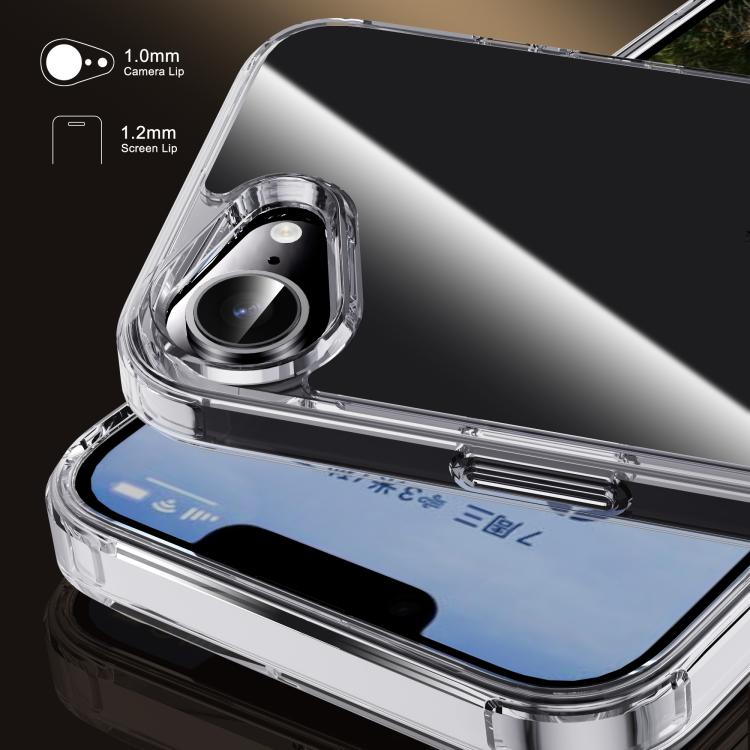 iPAKY Crystal Clear Series Shockproof PC + TPU Protective Phone Case