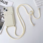 Crossbody Lanyard Elastic Silicone Card Holder Phone Case