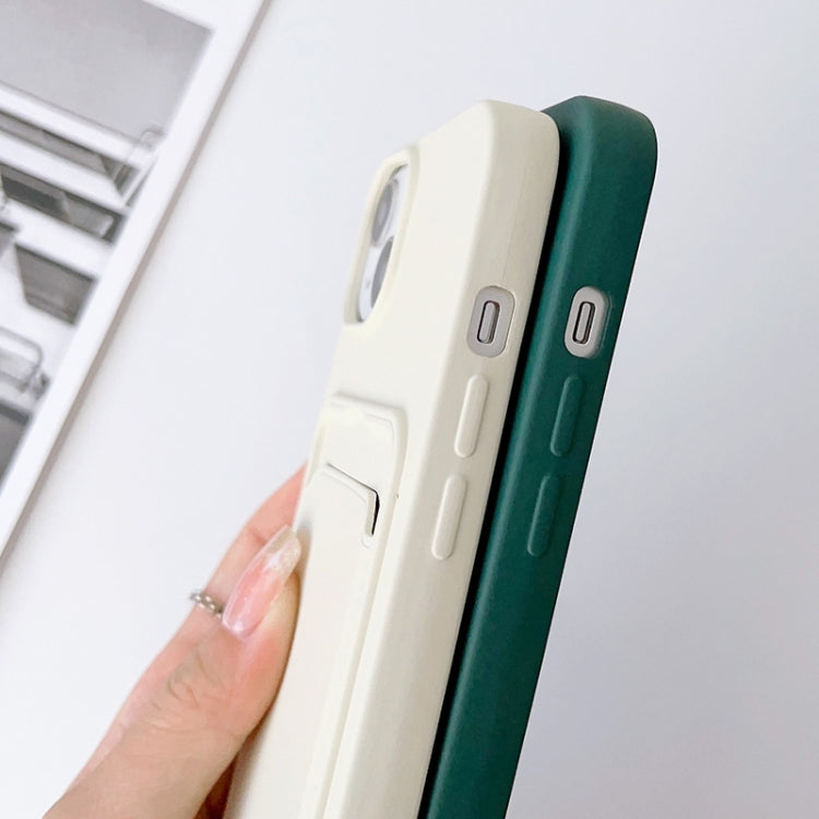 Crossbody Lanyard Elastic Silicone Card Holder Phone Case