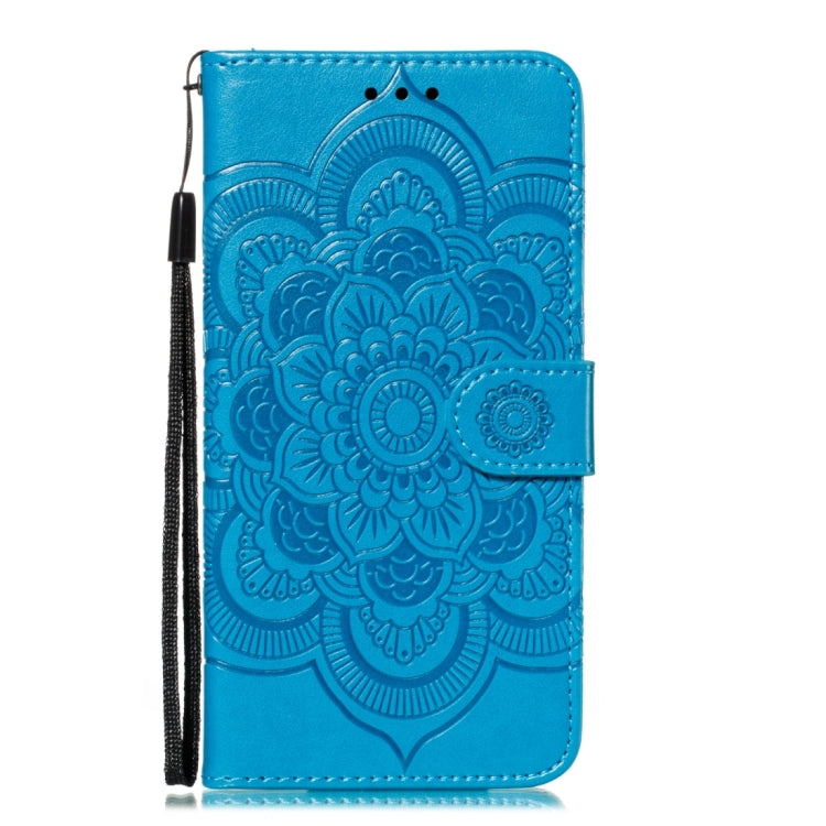 Mandala Embossing Pattern Horizontal Flip Leather Phone Case