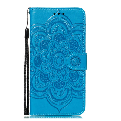 Mandala Embossing Pattern Horizontal Flip Leather Phone Case