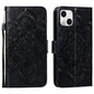 Mandala Embossing Pattern Horizontal Flip Leather Phone Case