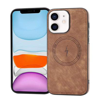 Side PU Hybrid TPU Magsafe Phone Case