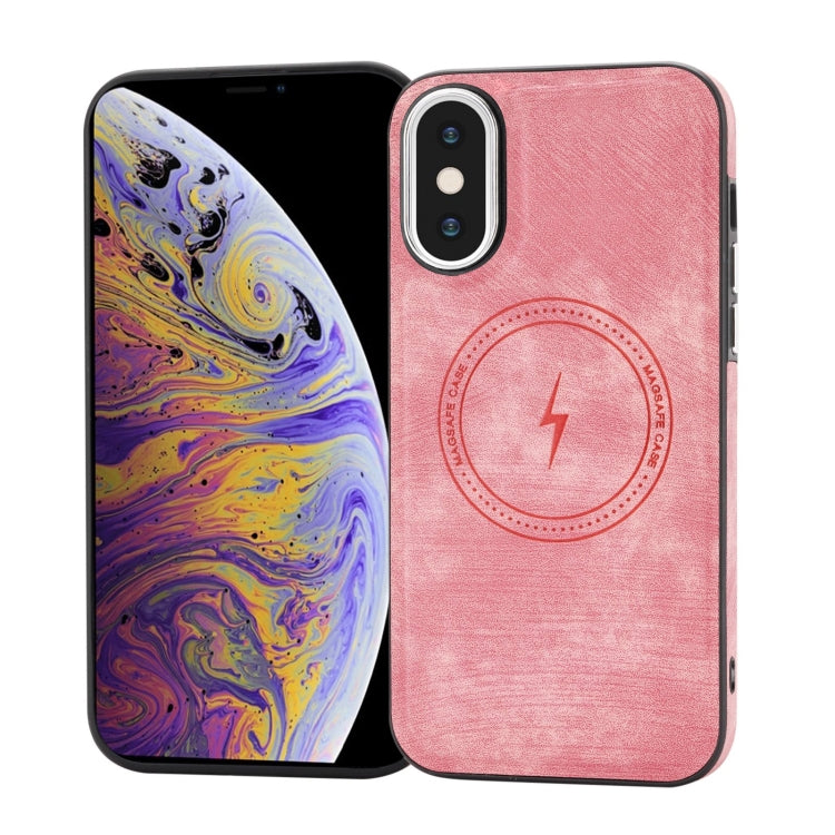 Side PU Hybrid TPU Magsafe Phone Case