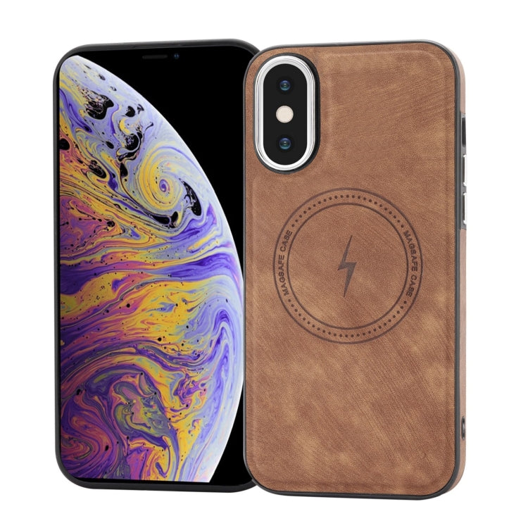 Side PU Hybrid TPU Magsafe Phone Case