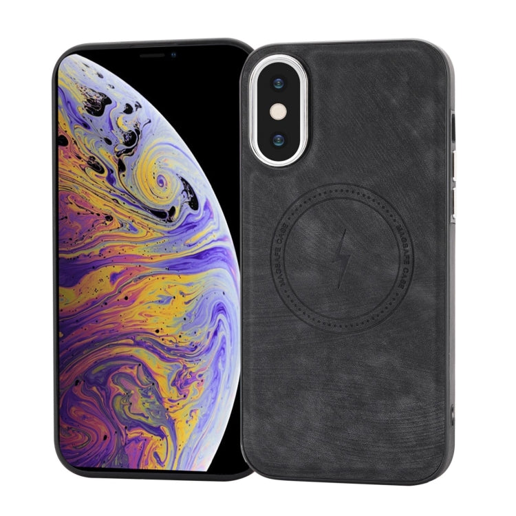 Side PU Hybrid TPU Magsafe Phone Case