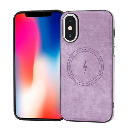 Side PU Hybrid TPU Magsafe Phone Case