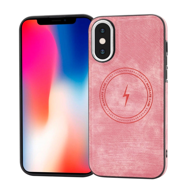 Side PU Hybrid TPU Magsafe Phone Case