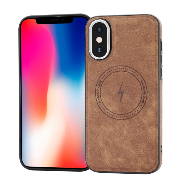 Side PU Hybrid TPU Magsafe Phone Case