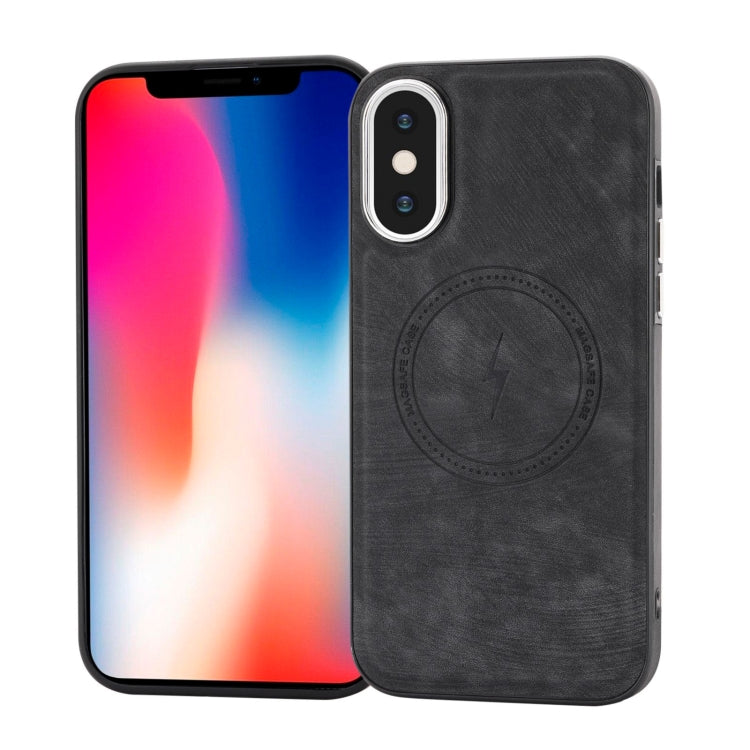 Side PU Hybrid TPU Magsafe Phone Case