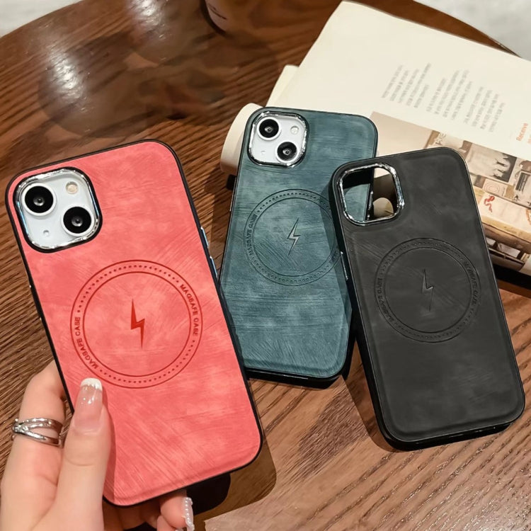 Side PU Hybrid TPU Magsafe Phone Case
