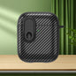 Carbon Fiber Texture Wireless Earphones Case with Security Lock