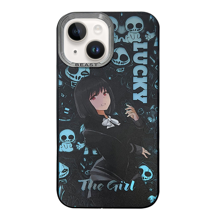 Aurora Series Painted Pattern Phone Case