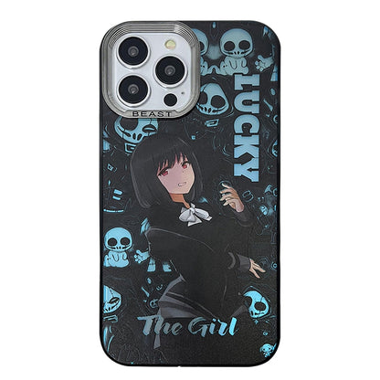 Aurora Series Painted Pattern Phone Case