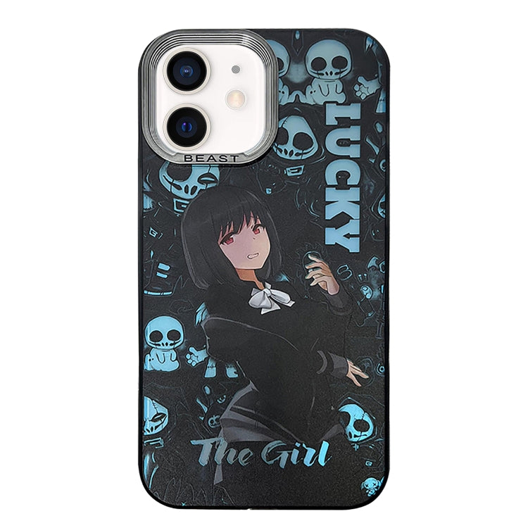 Aurora Series Painted Pattern Phone Case