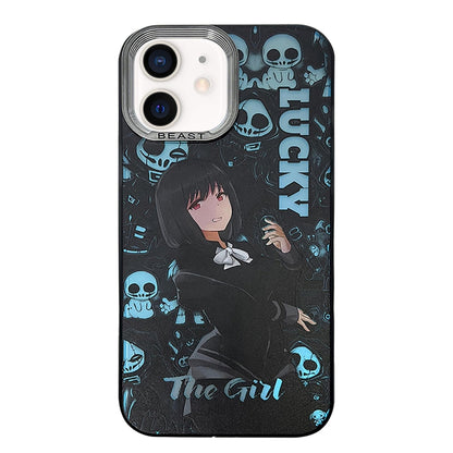 Aurora Series Painted Pattern Phone Case