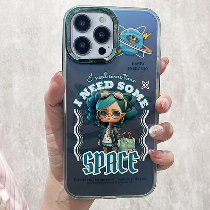 Aurora Series Painted Pattern Phone Case