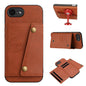 Double Buckle Card Slots PU + TPU Phone Case