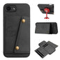 Double Buckle Card Slots PU + TPU Phone Case