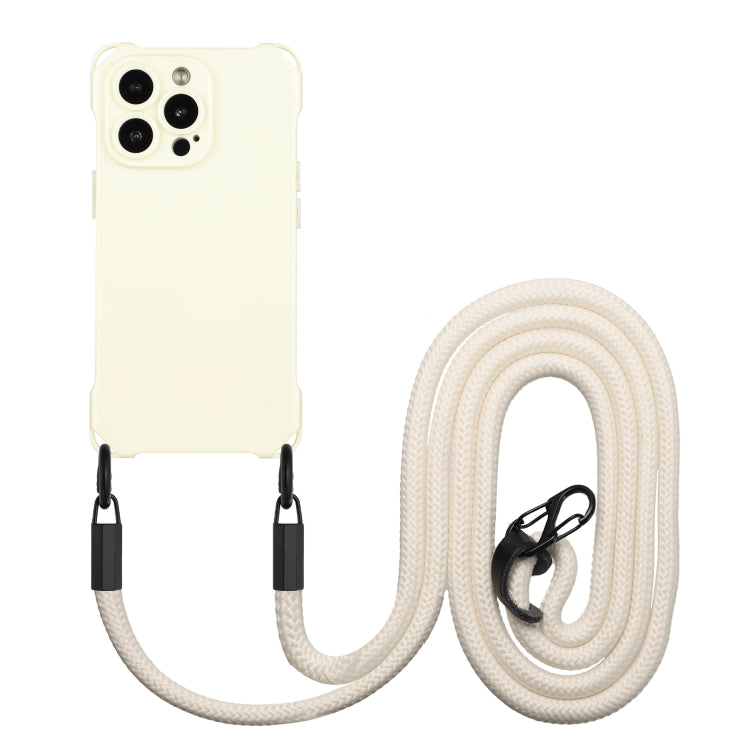 Four-corner Shockproof TPU Phone Case with Lanyard