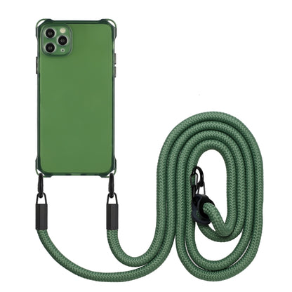 Four-corner Shockproof TPU Phone Case with Lanyard