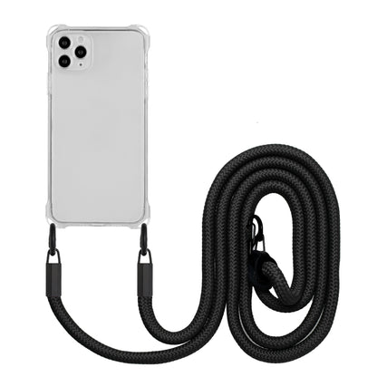 Four-corner Shockproof TPU Phone Case with Lanyard