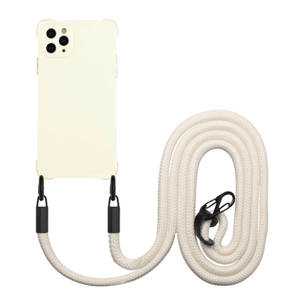 Four-corner Shockproof TPU Phone Case with Lanyard